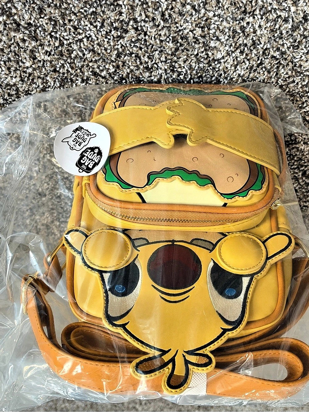 Loungefly Disney Lilo & Stitch Reuben Sandwich Figural Crossbuddy